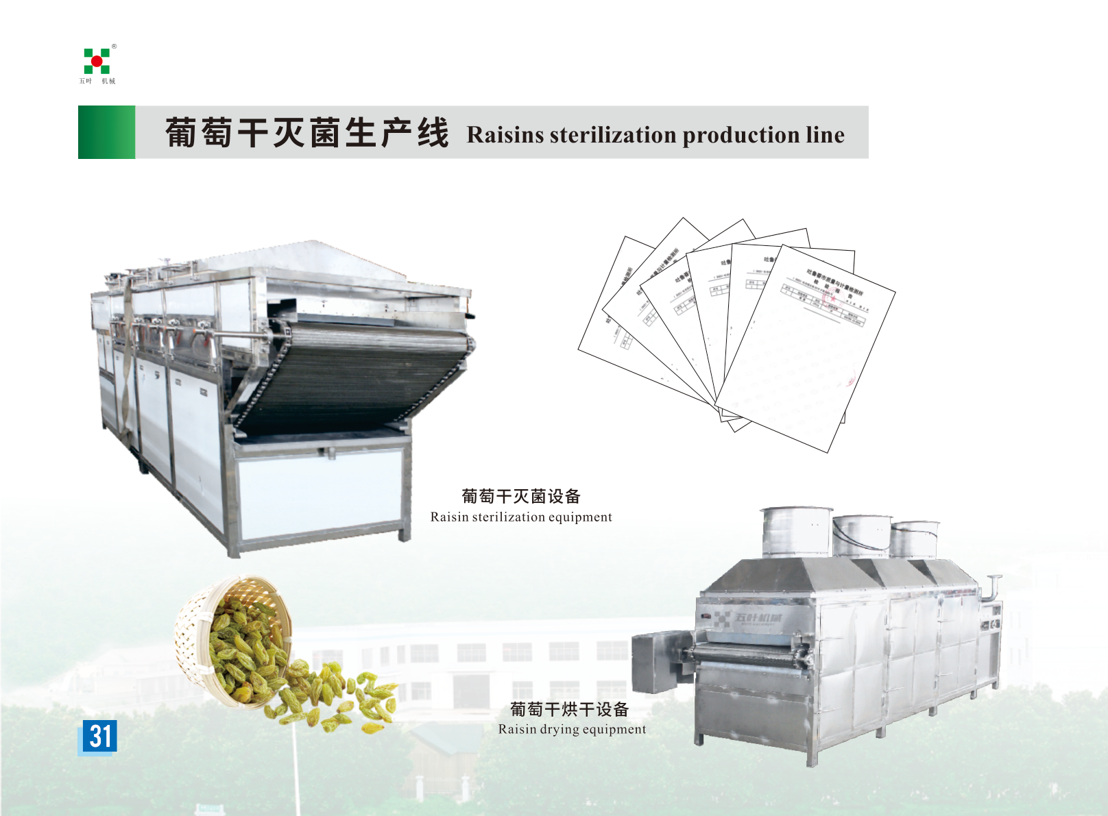 流态化速冻生产线车间现场
